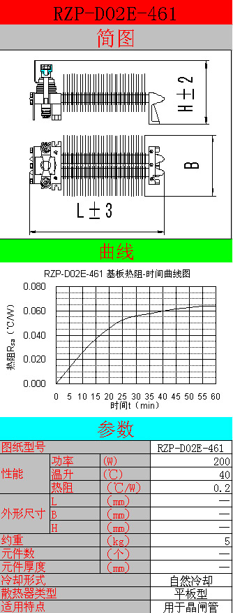 铝制散热器